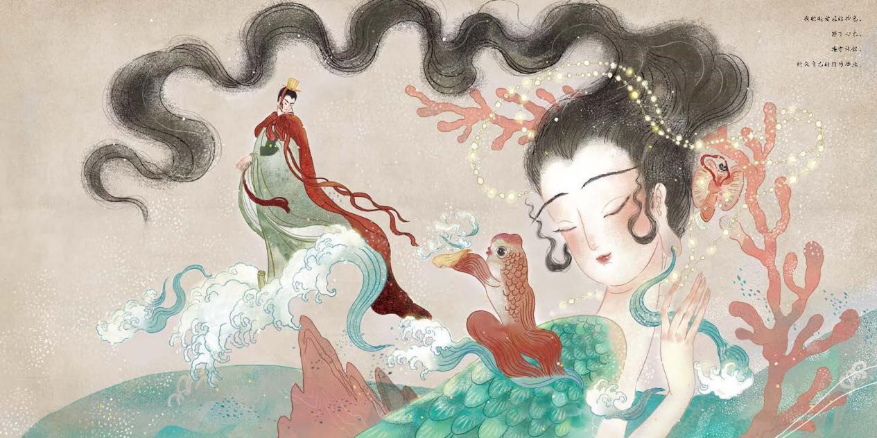 女孩创作《洛神赋》 希望全世界看到中国古文化