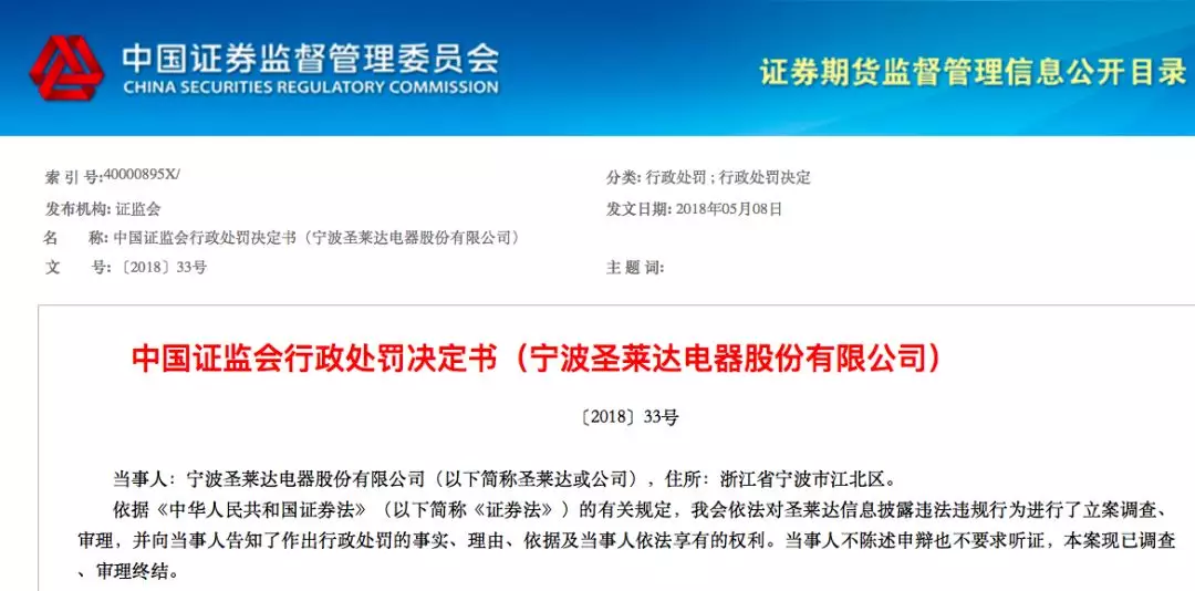 神操作 圣莱达财务造假被罚60万现竟收到250万退税