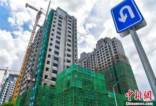 资料图:在建商品房项目。