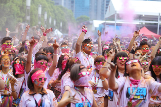 The Color Run “英雄之旅”杭州站绚丽启程